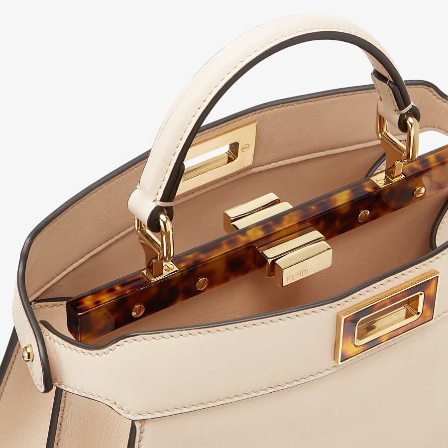 Fendi Peekaboo ISeeU Small Pink Leather Bag