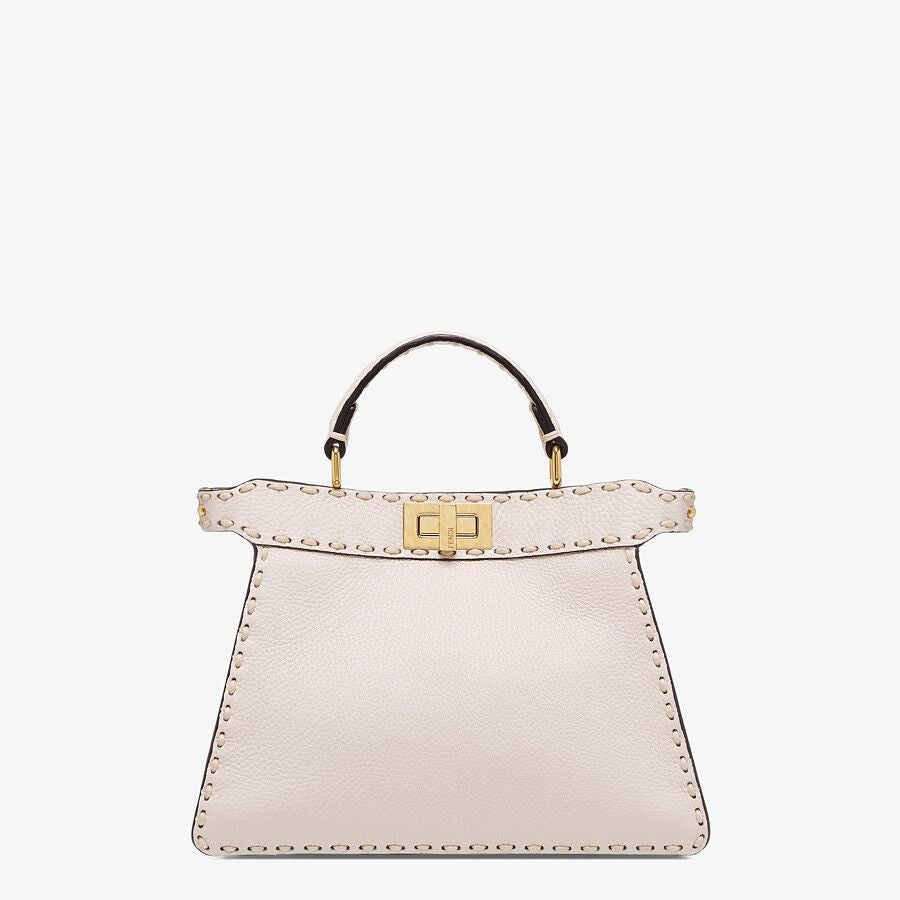 Fendi Peekaboo ISeeU Small Grain Leather Bag