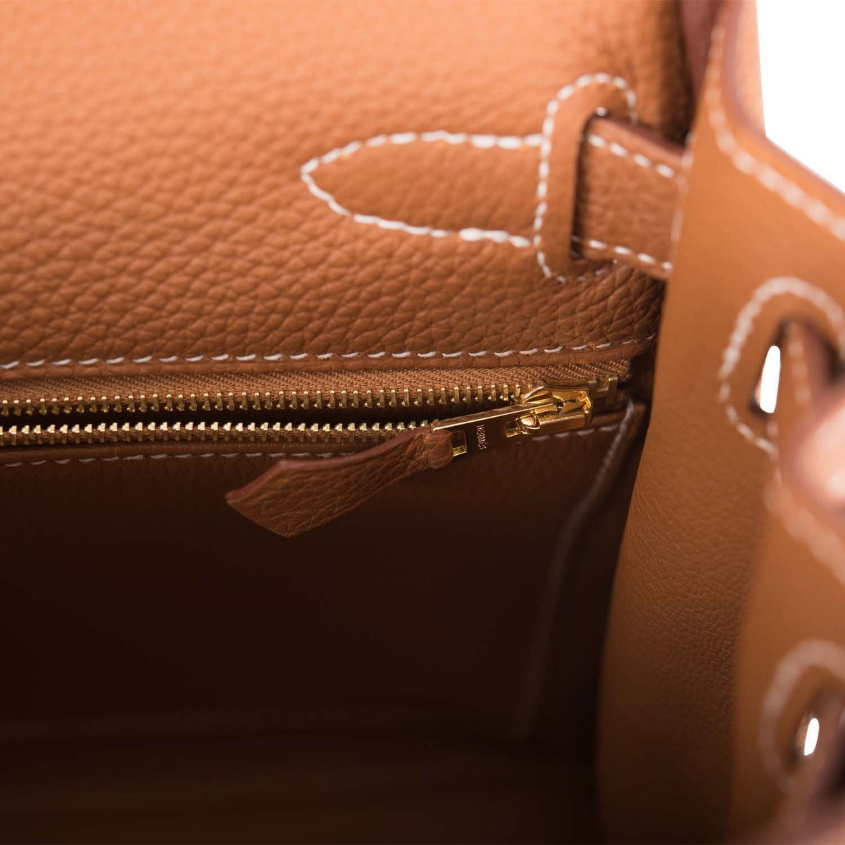 Hermes Kelly 28 Gold, Togo Retourne Bag, Gold Hardware