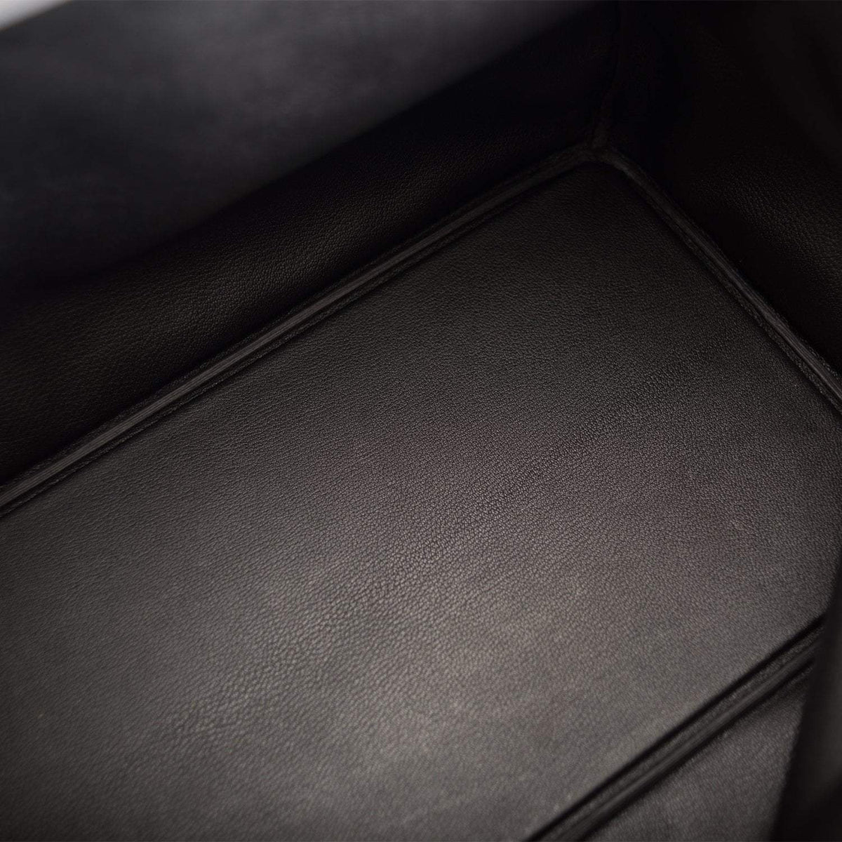 HAC Birkin 50cm, Black Togo, Palladium Hardware