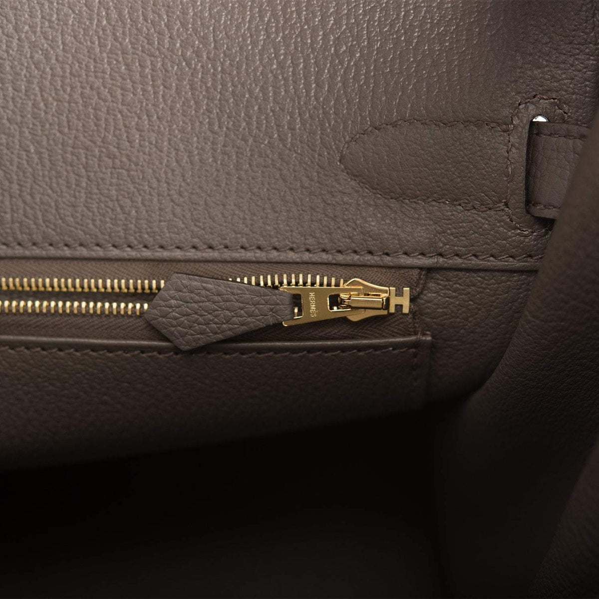 Hermes Birkin 30 Etain Togo, Rose Gold Hardware