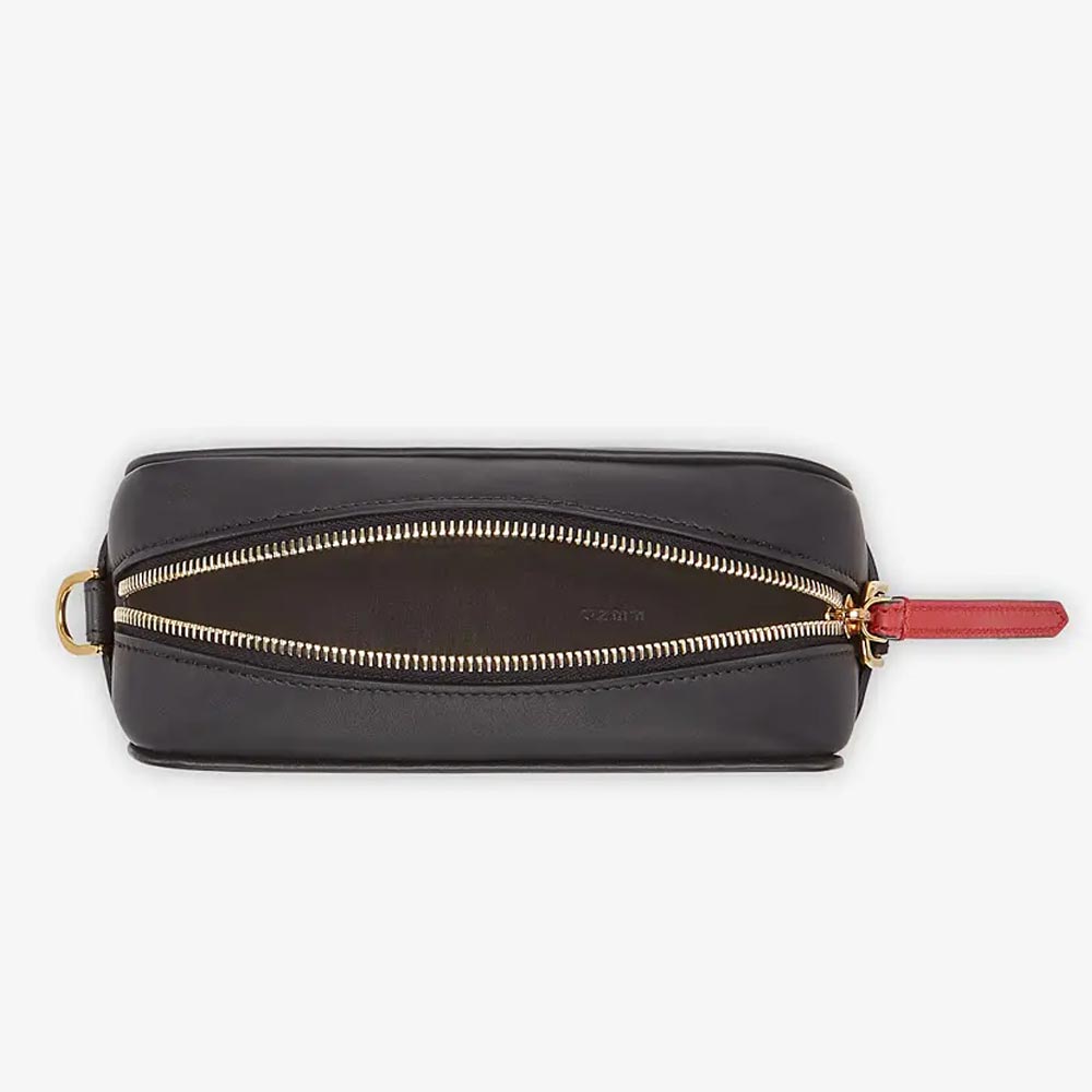 Fendi Mini Camera Case Red Leather Bag
