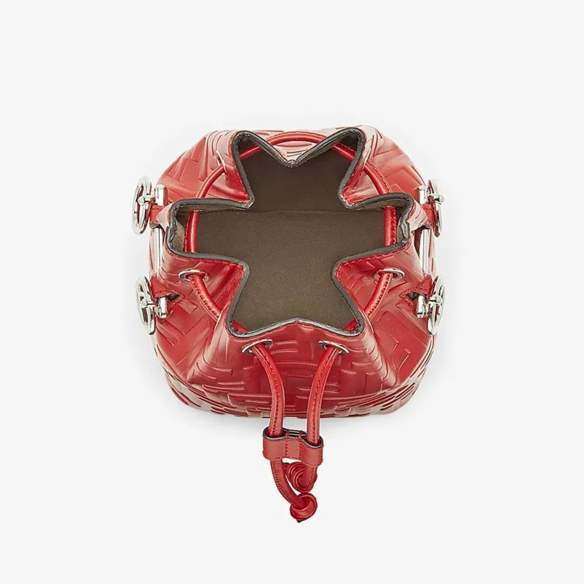 Fendi Mon Tresor Red Leather Mini Bag