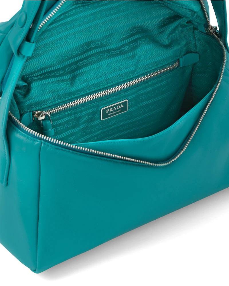 Prada Padded Nappa Bag, Signaux Shoulder, Leather Flap