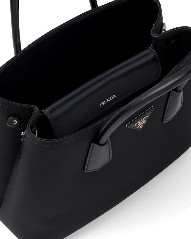 Prada Double Bag, Nylon Saffiano Leather, 33cm Width