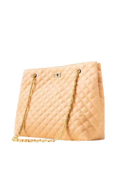 Elegant Peach Handbag
