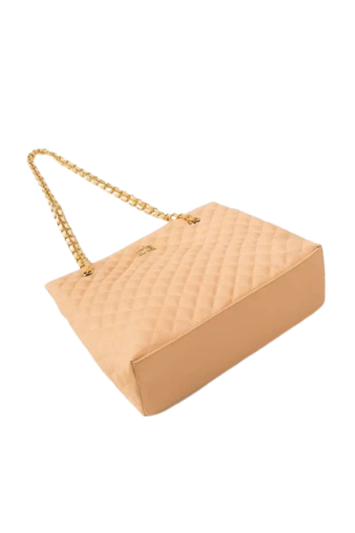 Elegant Peach Handbag
