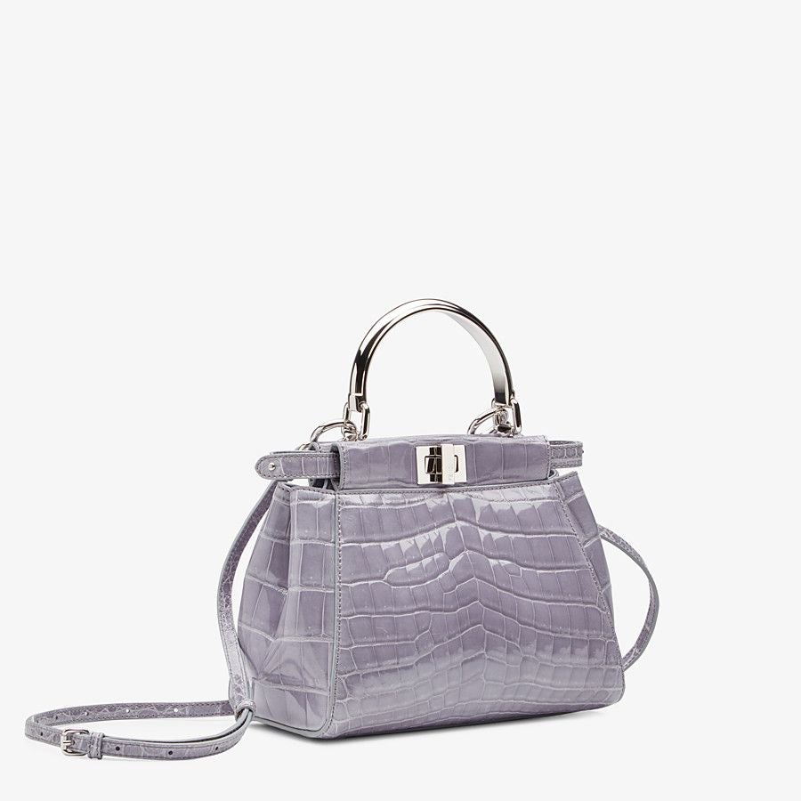 Fendi Peekaboo Crocodile Mini Bag