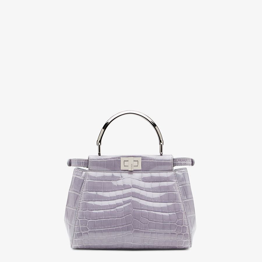 Fendi Peekaboo Crocodile Mini Bag