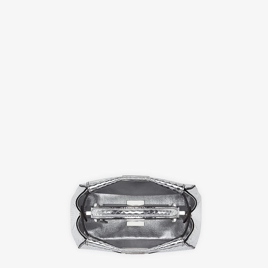 Fendi Peekaboo Silver Python Mini-bag