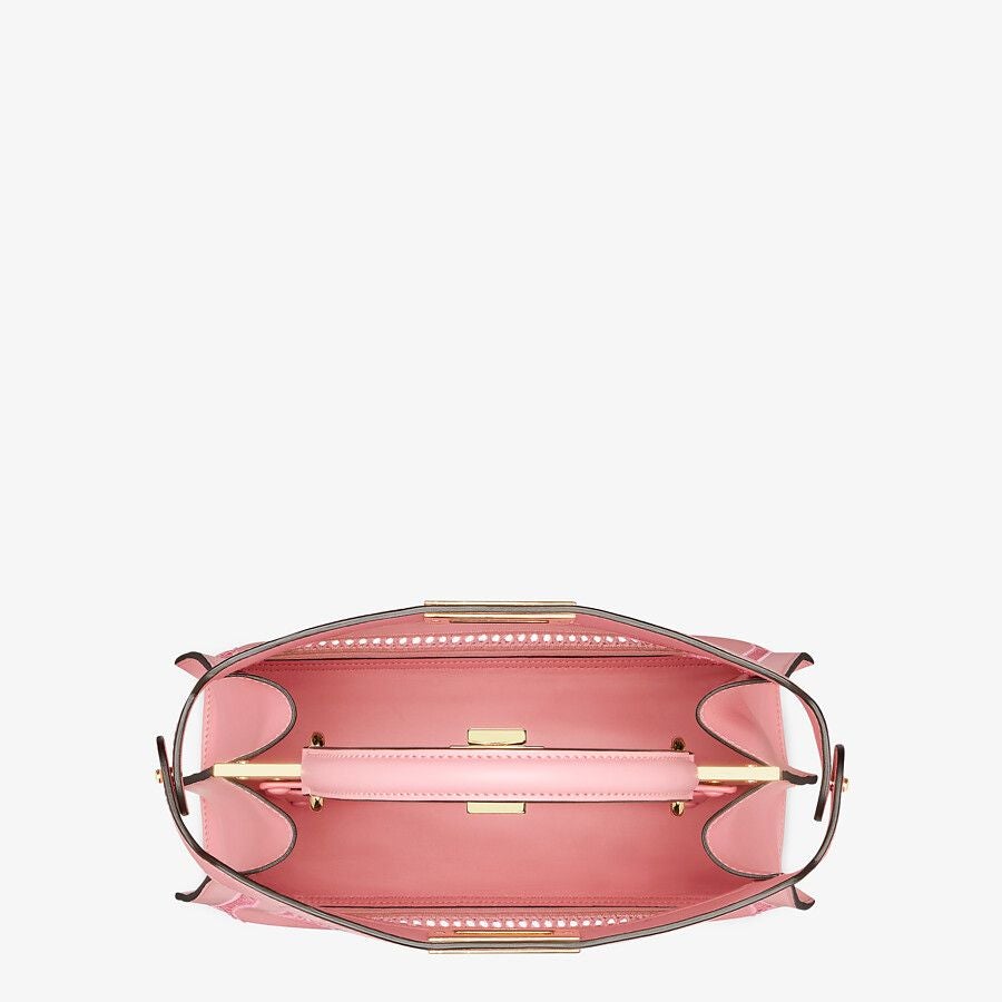 Fendi Peekaboo ISeeU Medium Leather Bag With Embroidery