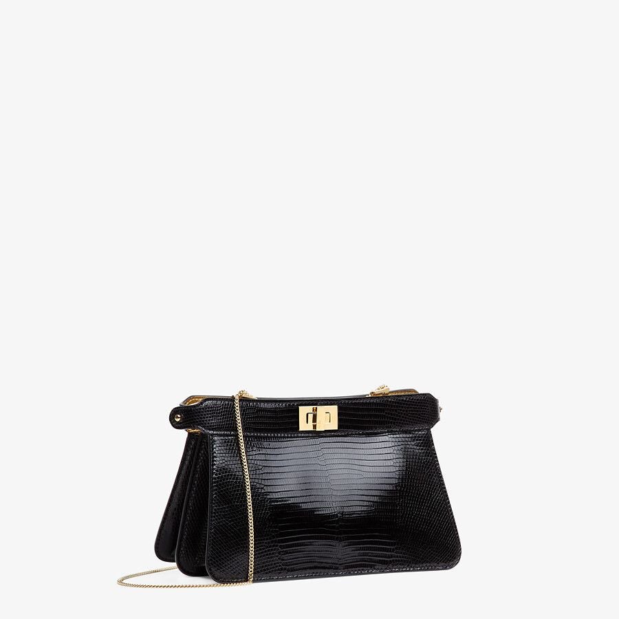 Fendi Peekaboo ISeeU Small Lizard Leather Bag