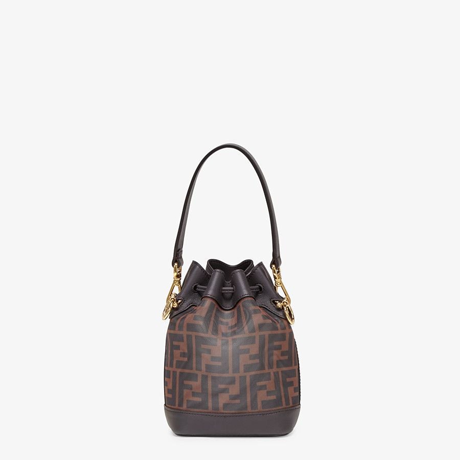 Fendi Mon Tresor Bucket Tech Mesh Mini Bag