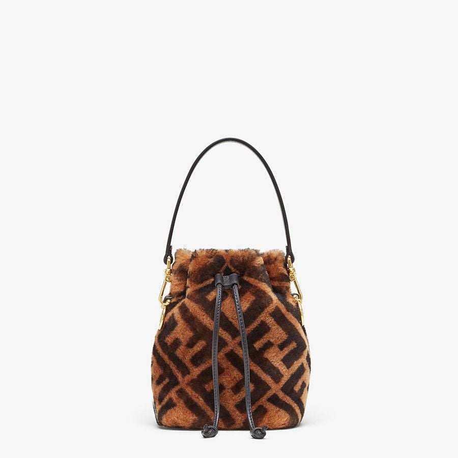 Fendi Mon Tresor Bucket Mini-bag in Sheepskin