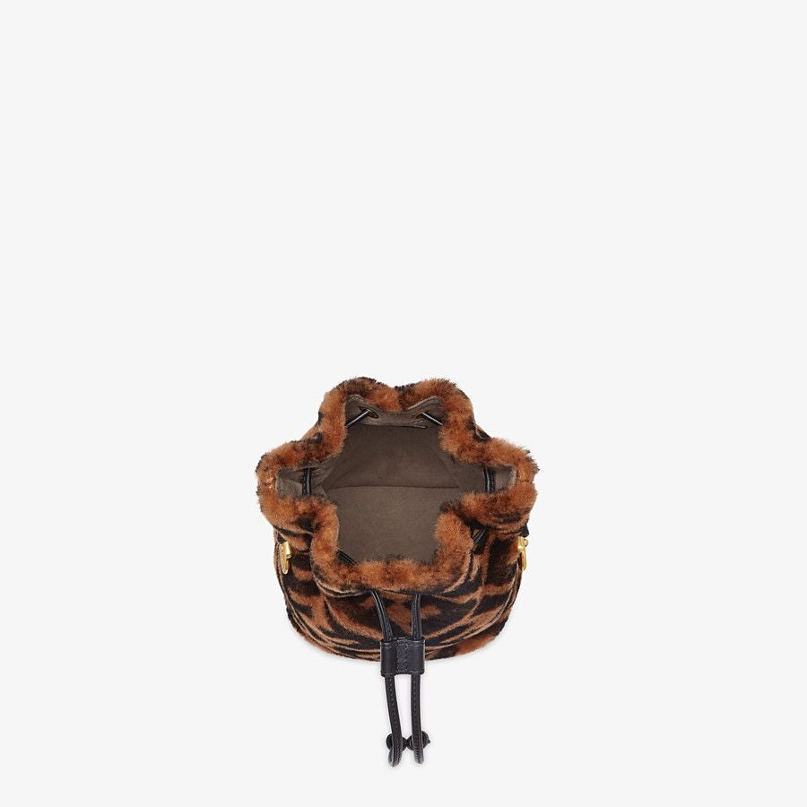 Fendi Mon Tresor Bucket Mini-bag in Sheepskin