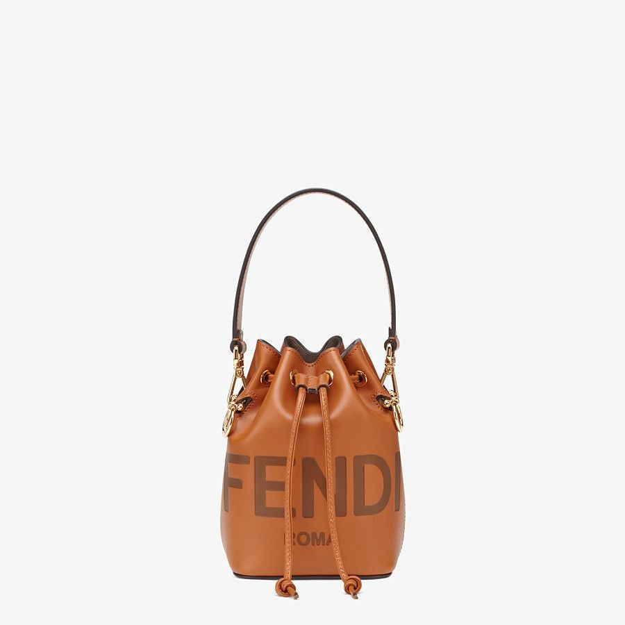 Fendi Mon Tresor Bucket Leather Mini Bag