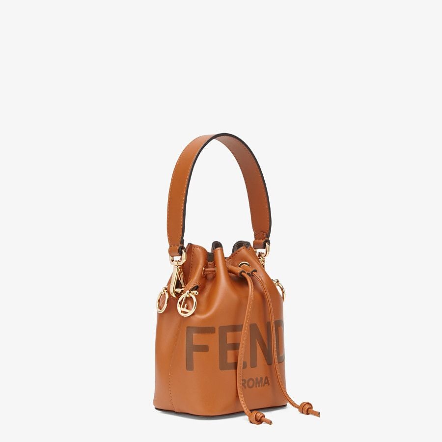 Fendi Mon Tresor Bucket Leather Mini Bag