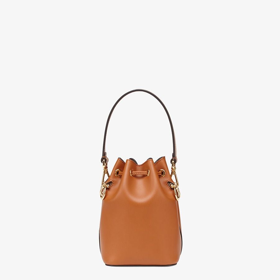 Fendi Mon Tresor Bucket Leather Mini Bag