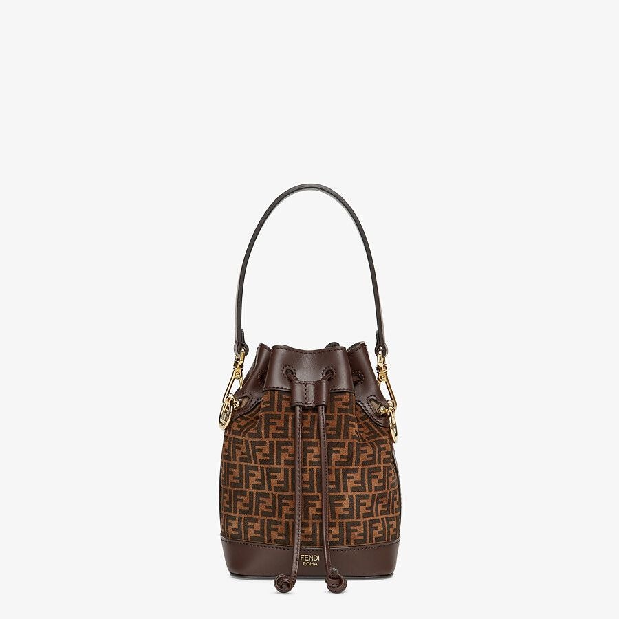 Fendi Mon Tresor Leather Mini-bag With FF Print