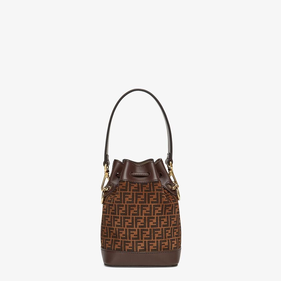 Fendi Mon Tresor Leather Mini-bag With FF Print