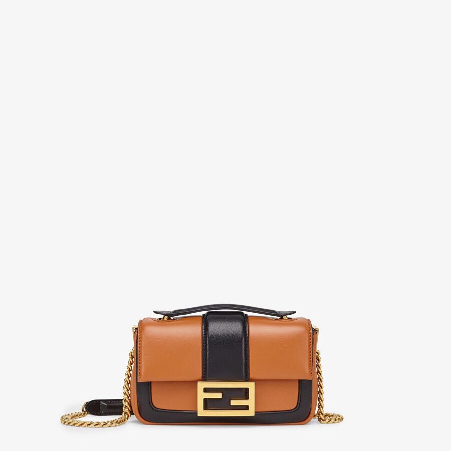 Fendi Baguette Mini Nappa Leather Bag