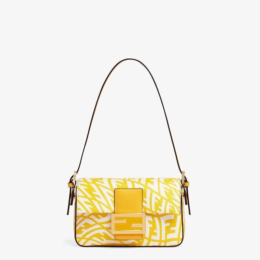 Fendi Baguette 1997 Mini Glazed Canvas Bag