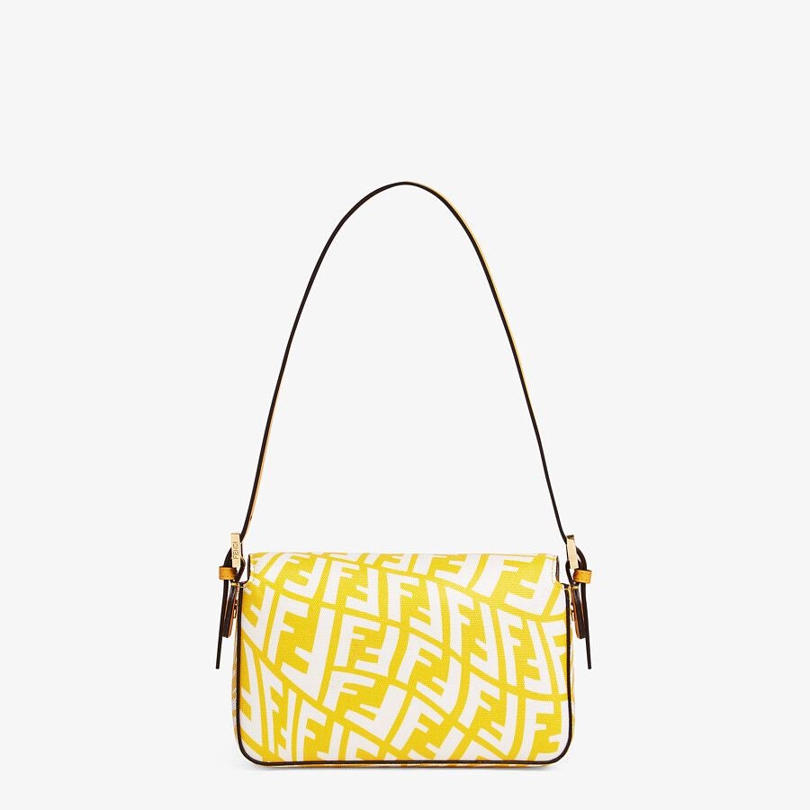 Fendi Baguette 1997 Mini Glazed Canvas Bag
