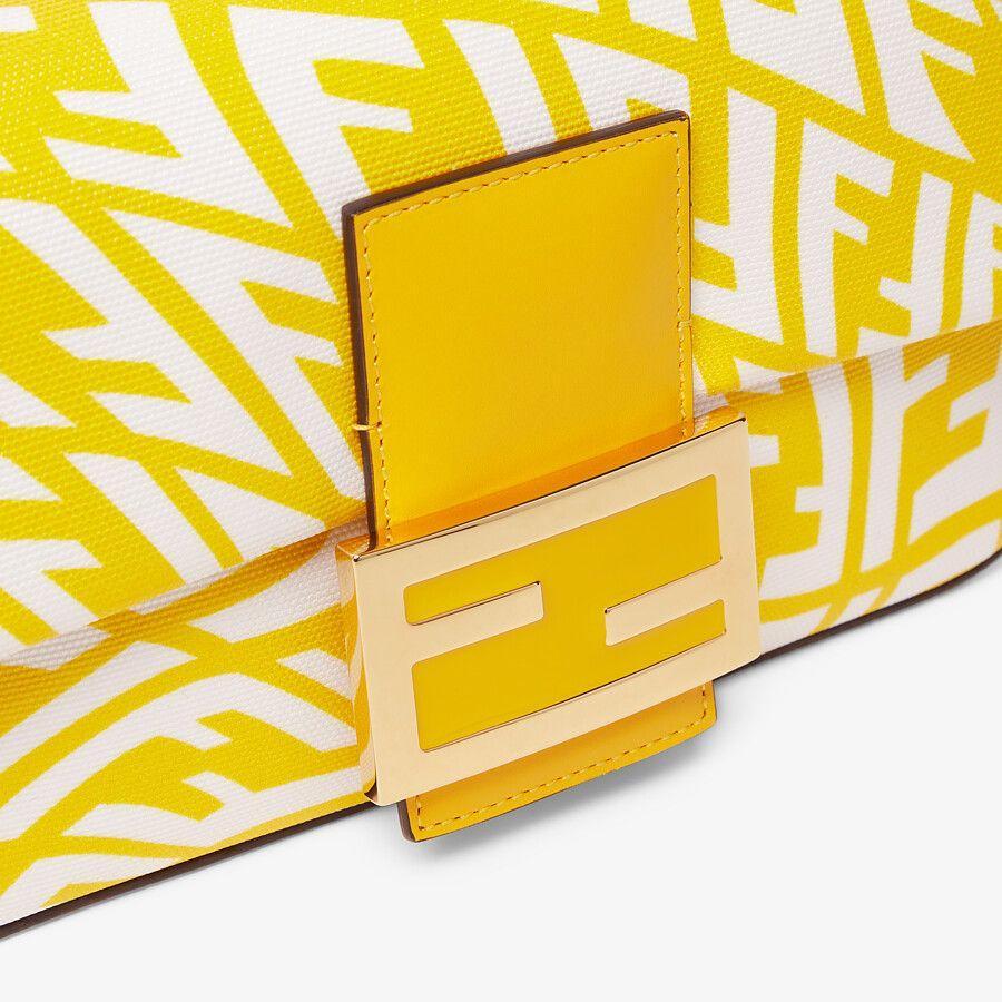 Fendi Baguette 1997 Mini Glazed Canvas Bag