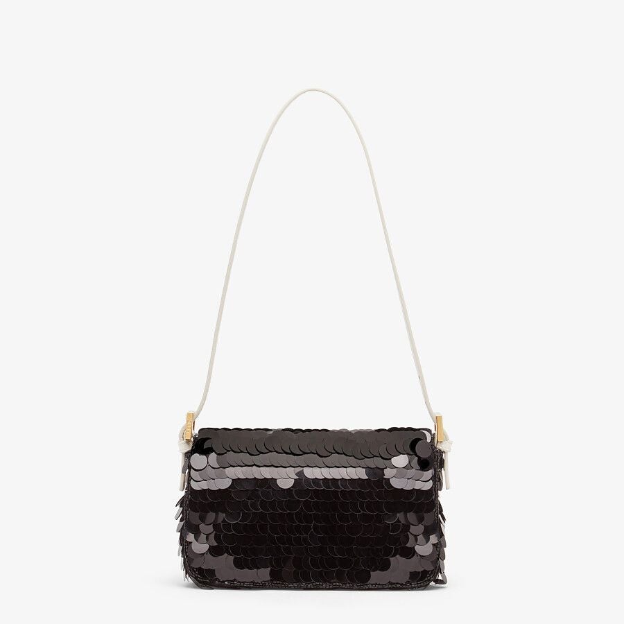 Fendi Baguette 1997 Mini Satin Bag With Sequins