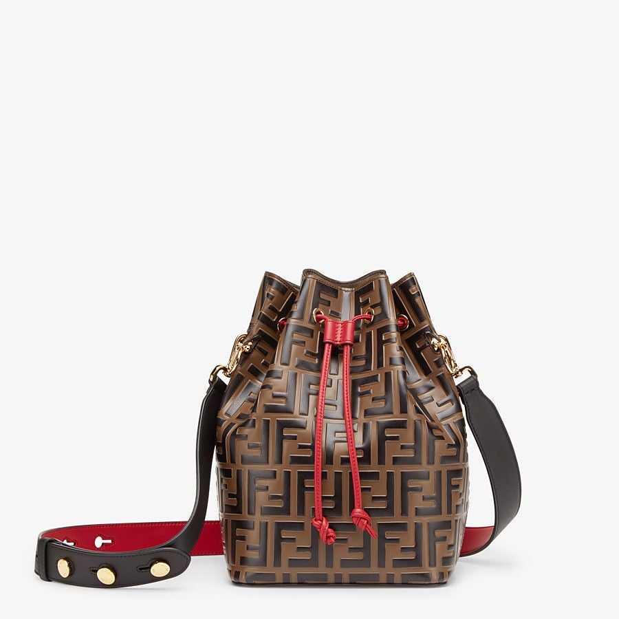 Fendi Mon Tresor Multicolor Leather Bag