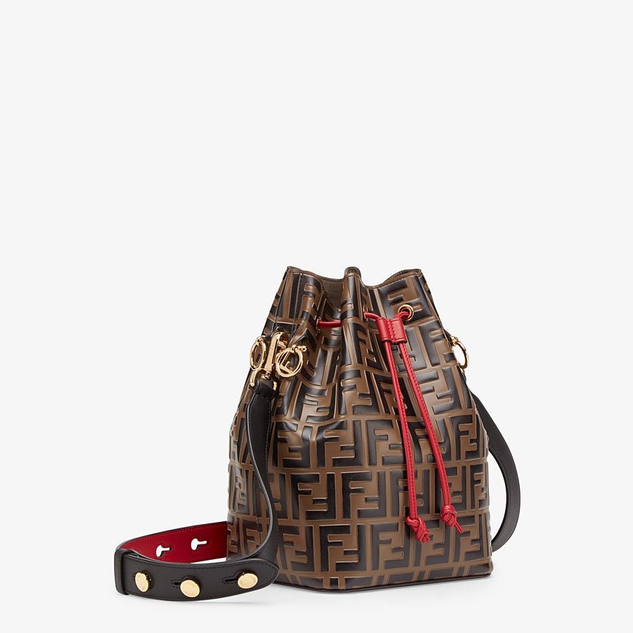Fendi Mon Tresor Multicolor Leather Bag