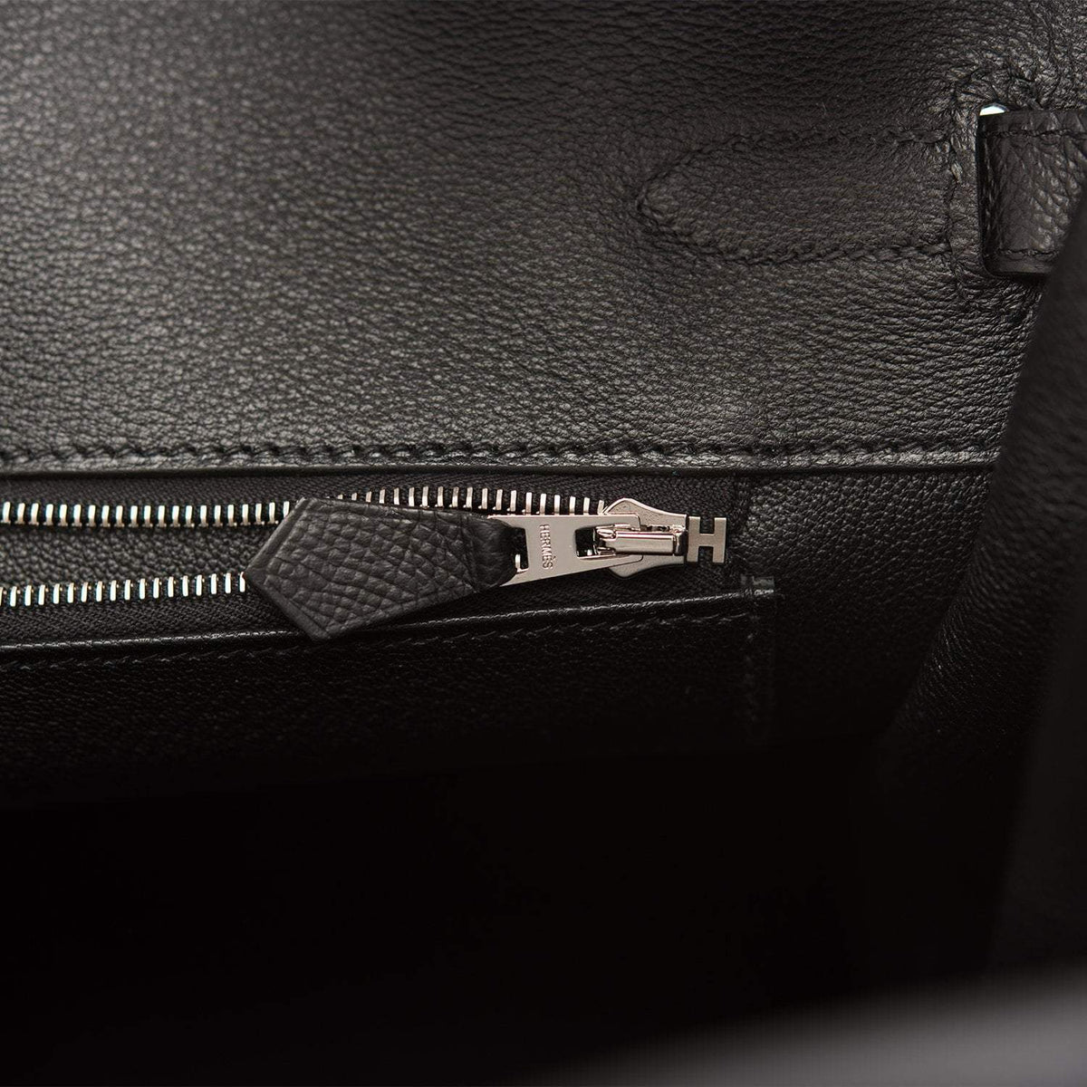 Hermes Birkin 35 Black Epsom Palladium Hardware