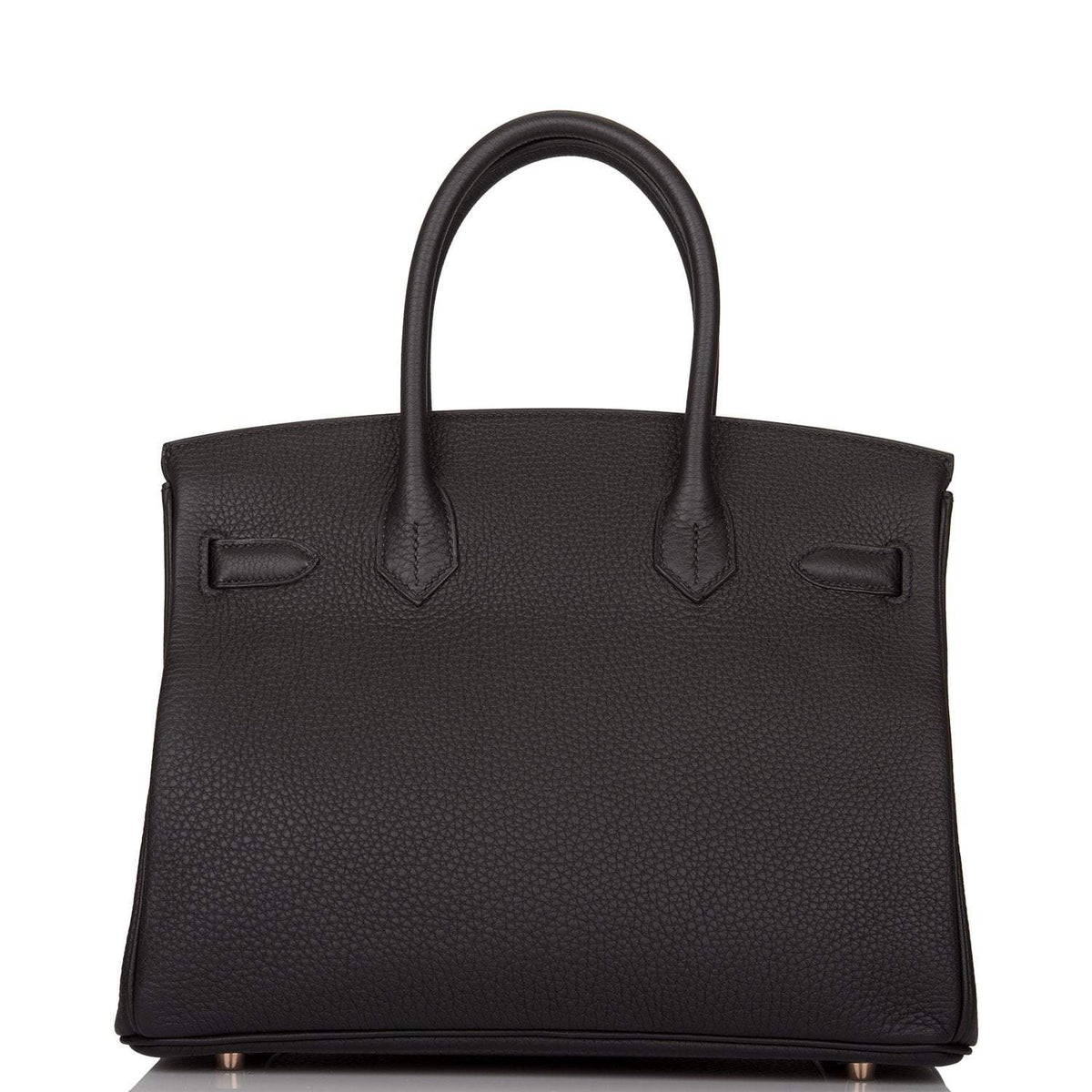 Black Birkin 30, Togo Leather, Rose Gold Hardware