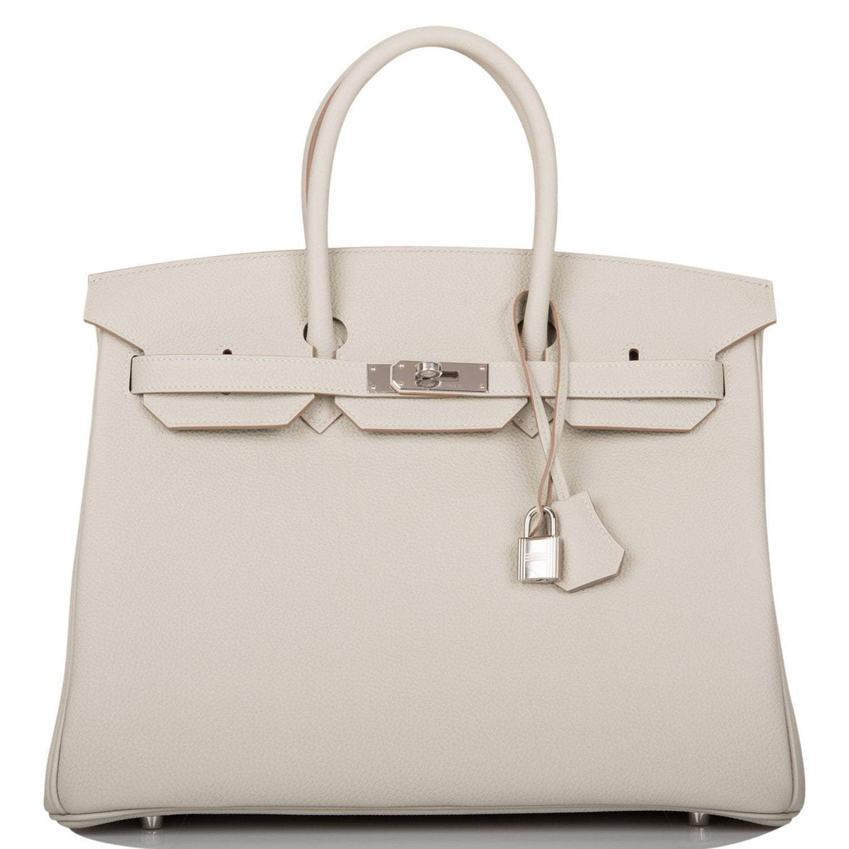 Hermes Birkin 35, Gris Perle Togo, Palladium Hardware