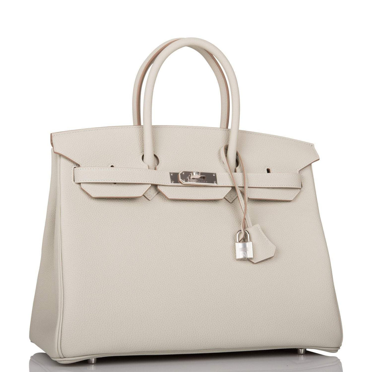 Hermes Birkin 35, Gris Perle Togo, Palladium Hardware