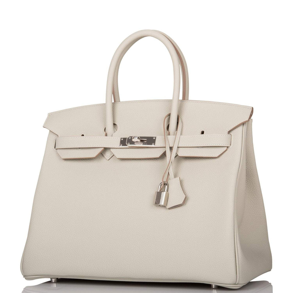 Hermes Birkin 35, Gris Perle Togo, Palladium Hardware