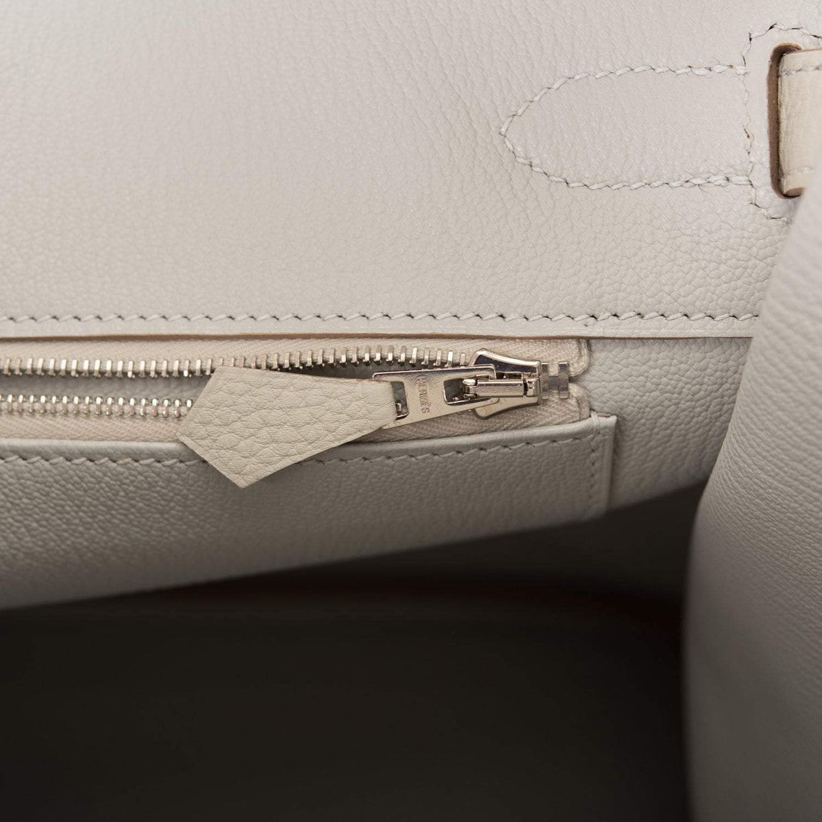 Hermes Birkin 35, Gris Perle Togo, Palladium Hardware