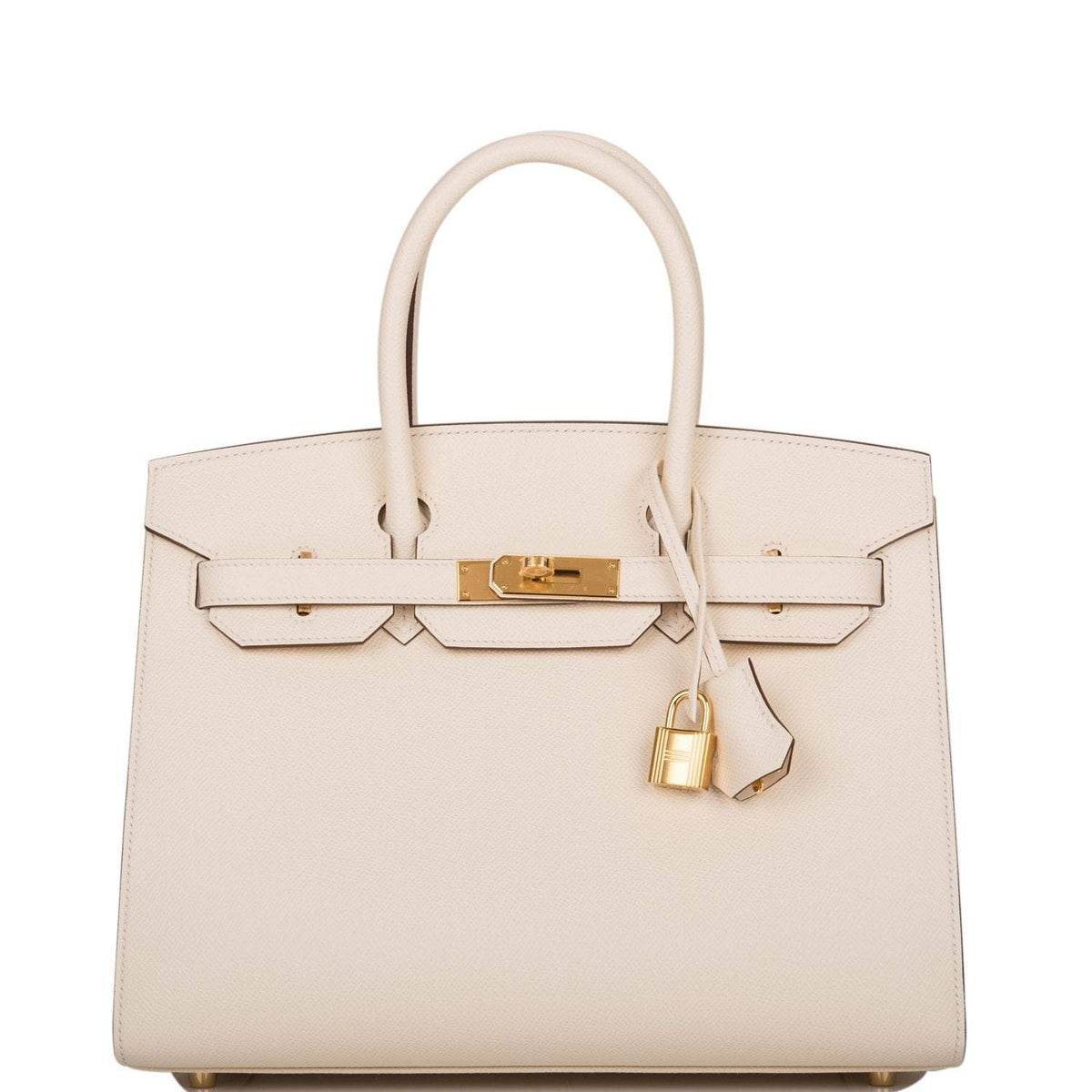 Hermes Birkin 30 Nata Epsom Sellier, Gold Hardware