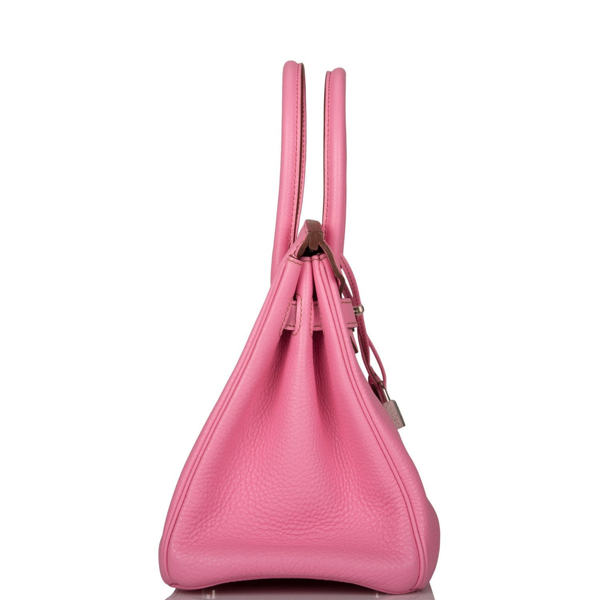 Hermes Bubblegum Birkin 30, Togo Leather, Palladium Hardware