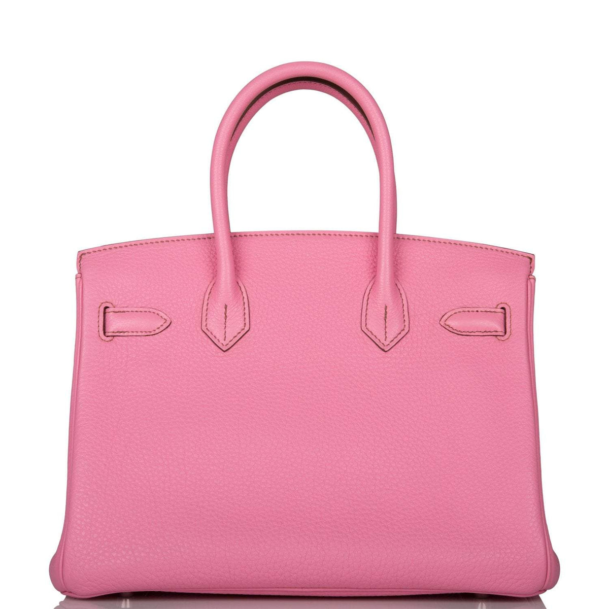 Hermes Bubblegum Birkin 30, Togo Leather, Palladium Hardware