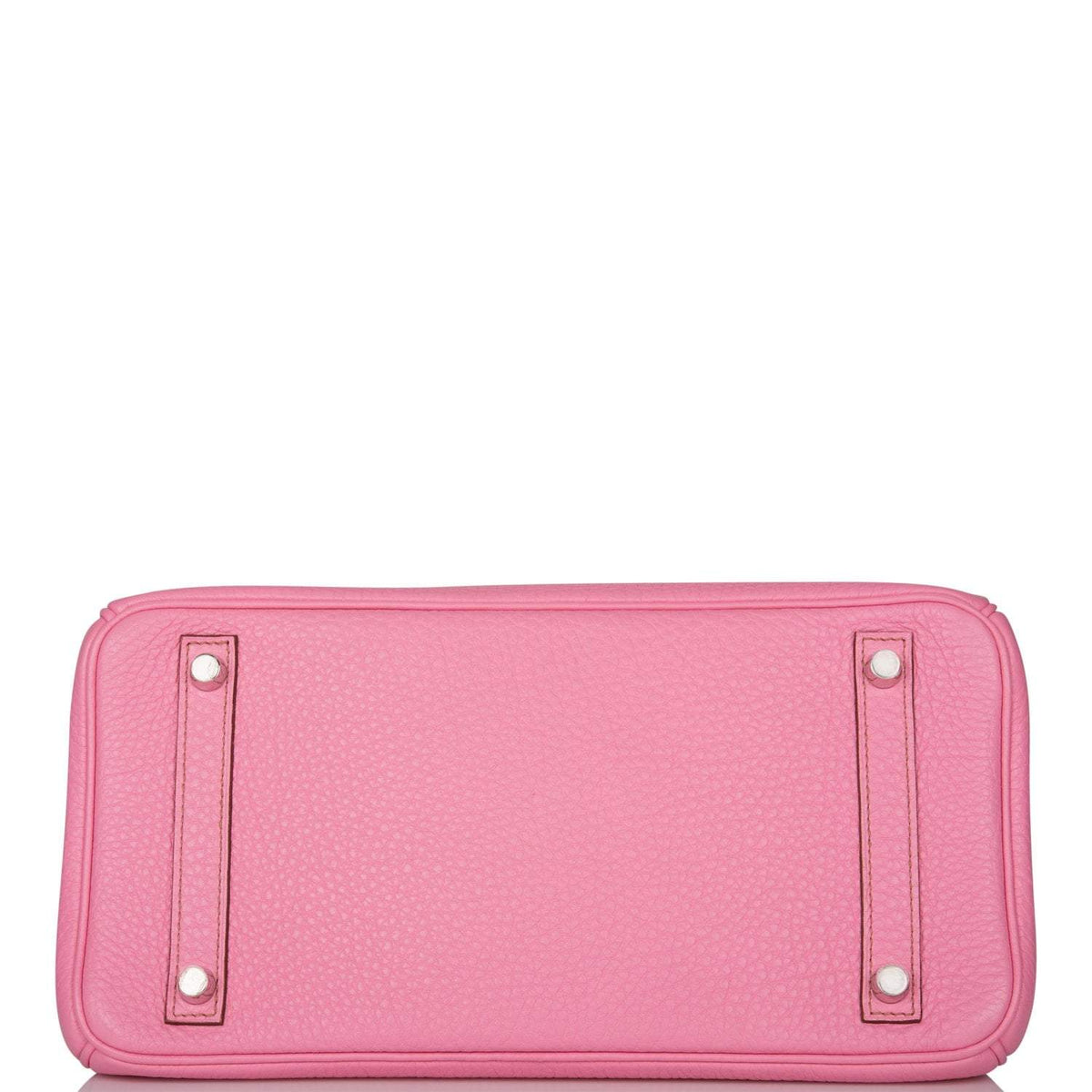 Hermes Bubblegum Birkin 30, Togo Leather, Palladium Hardware