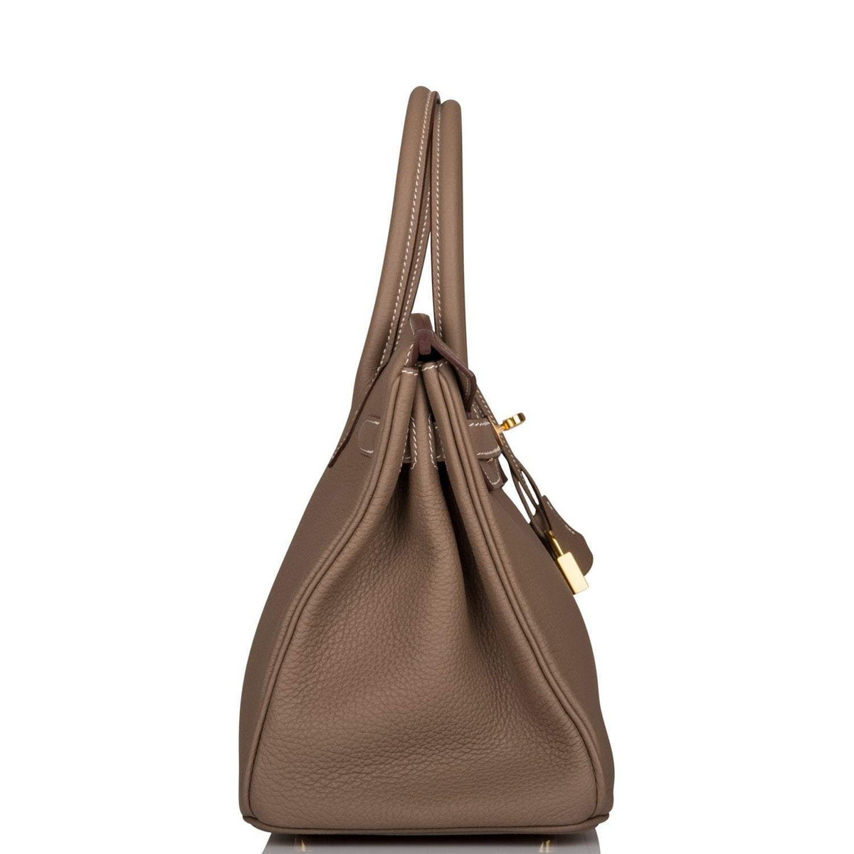 Birkin 30 Etoupe, Togo Leather, Gold Hardware, Pristine