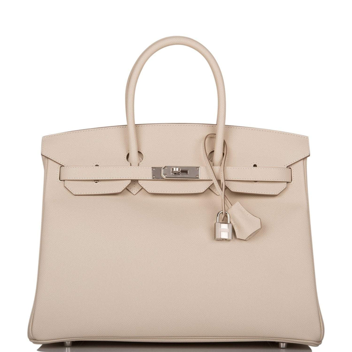 Hermes Birkin 35 Craie Epsom, Palladium Hardware