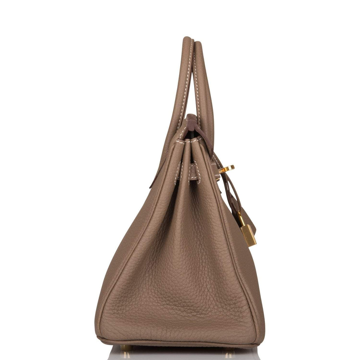Hermes Brown Birkin 25 Etoupe Togo Gold Hardware