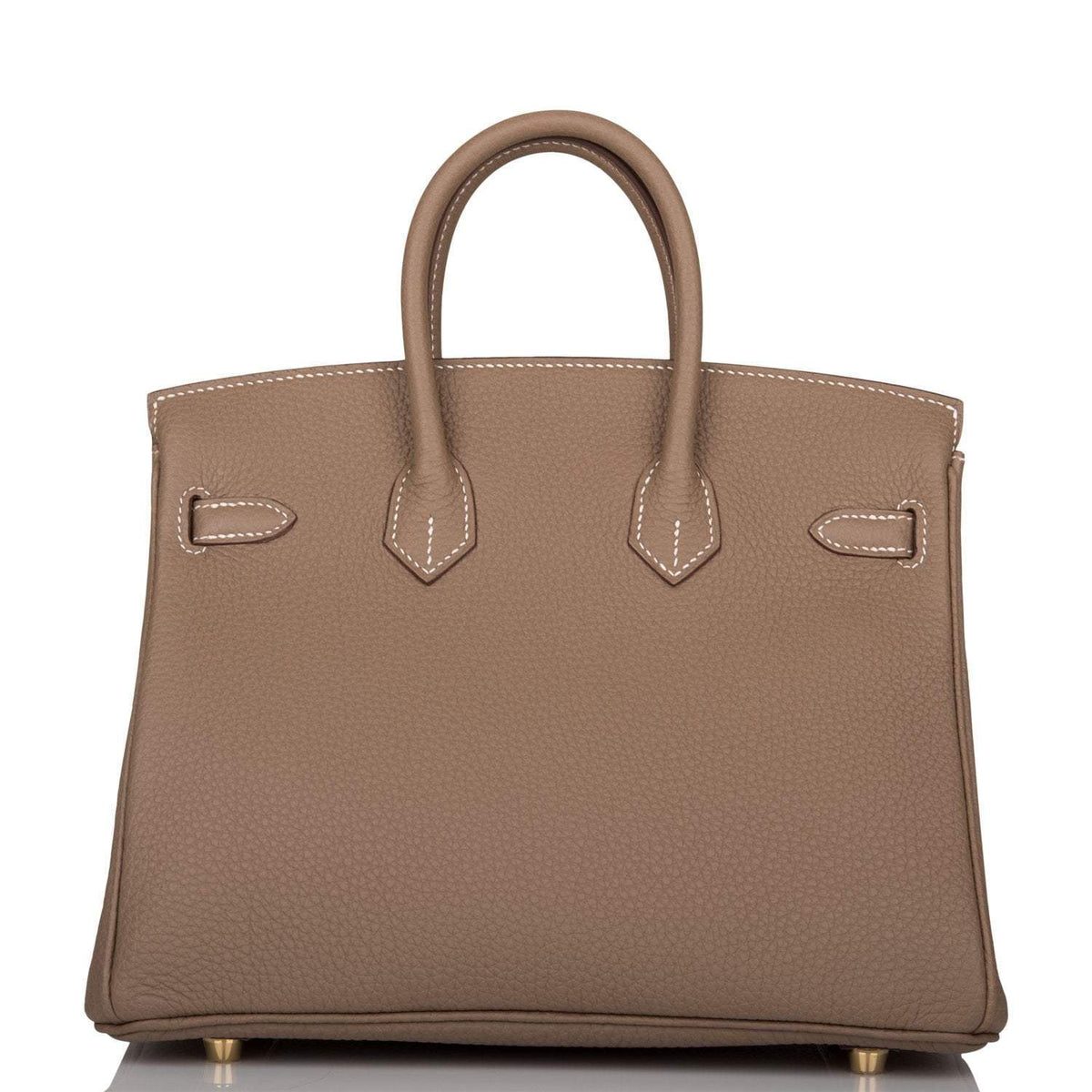 Hermes Brown Birkin 25 Etoupe Togo Gold Hardware