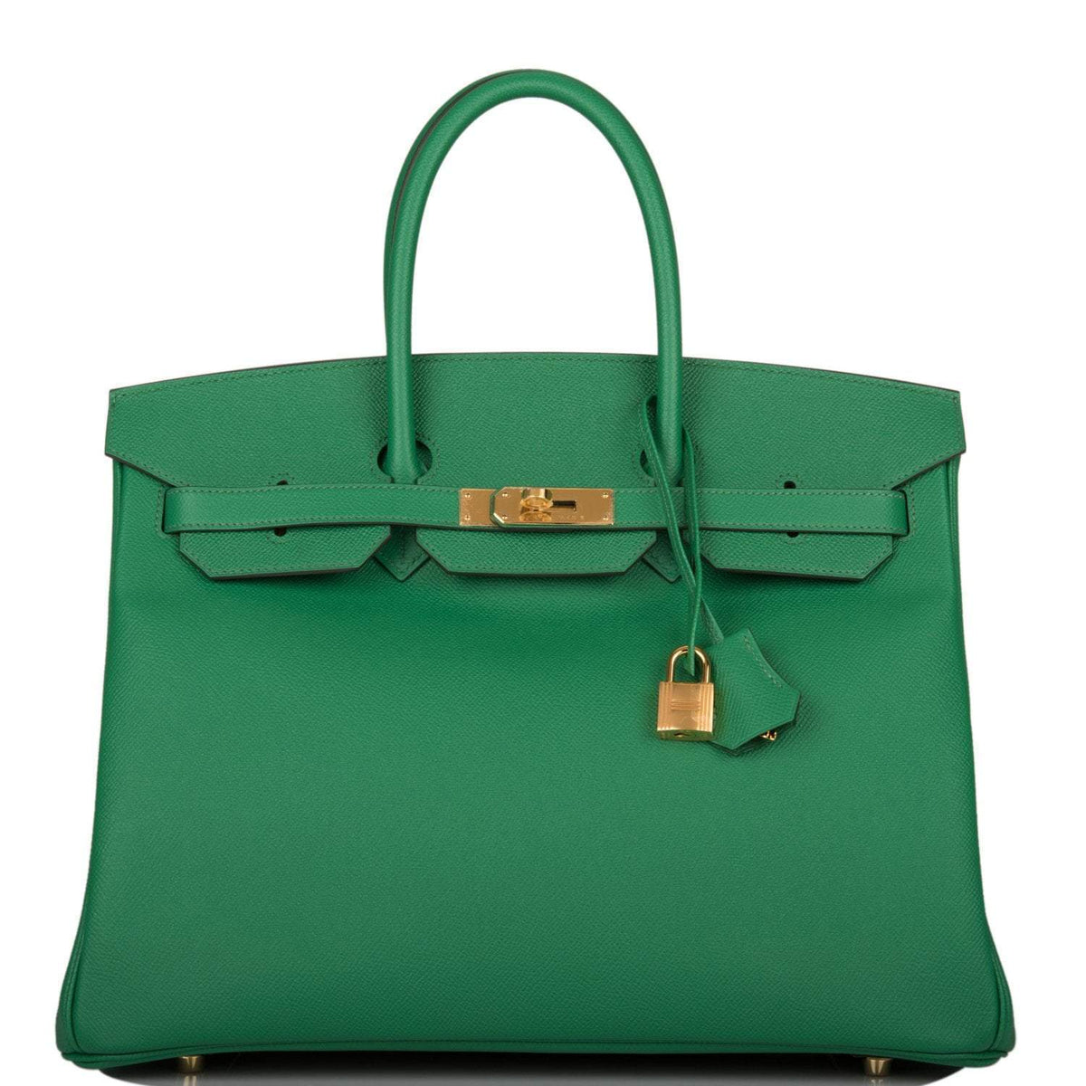 Hermes Birkin 35 Cactus Epsom, Gold Hardware
