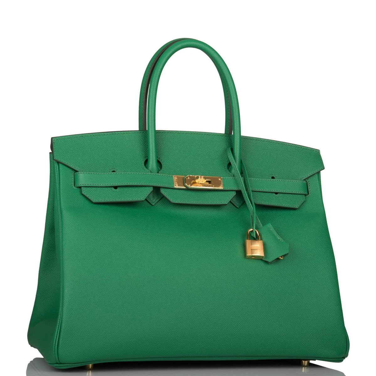 Hermes Birkin 35 Cactus Epsom, Gold Hardware