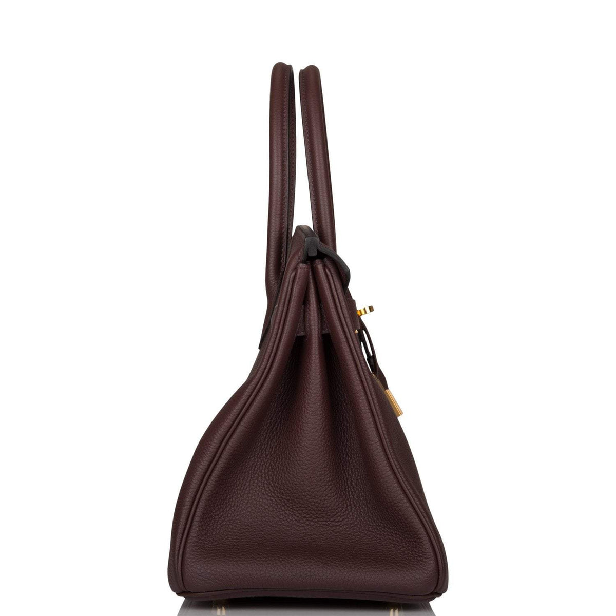 Hermes Birkin 30 Rouge Sellier, Togo Gold Hardware