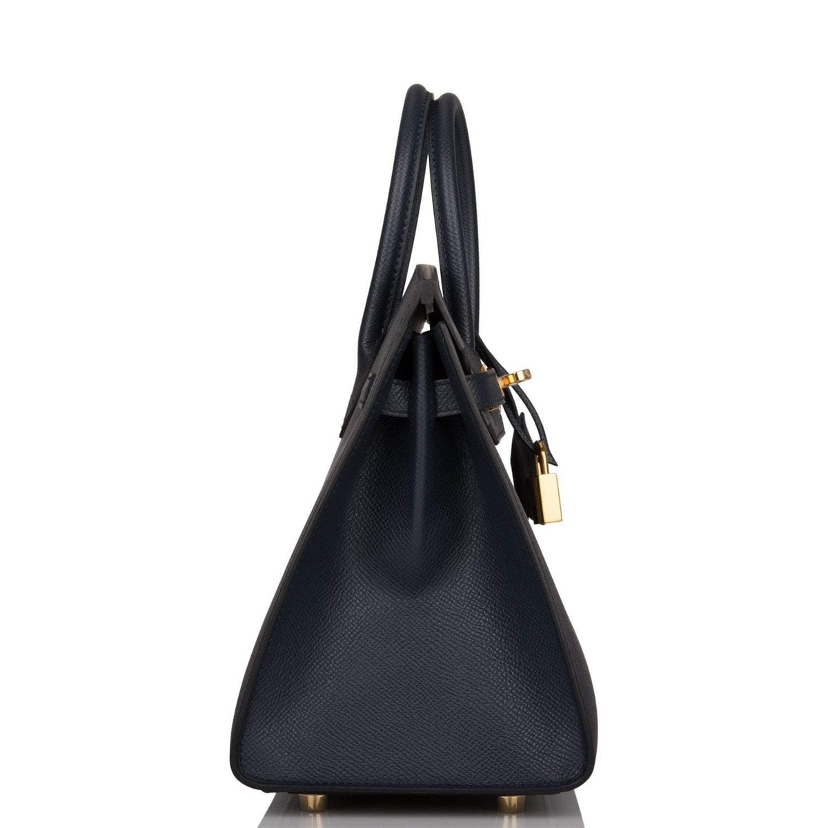 Hermes Birkin 25 Sellier, Bleu Indigo Epsom, Gold Hardware