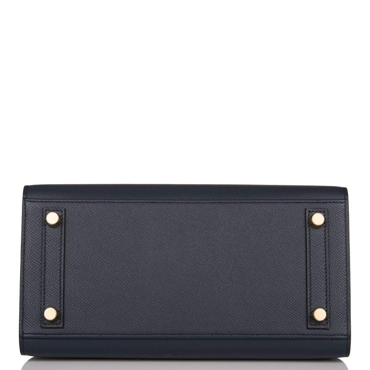 Hermes Birkin 25 Sellier, Bleu Indigo Epsom, Gold Hardware